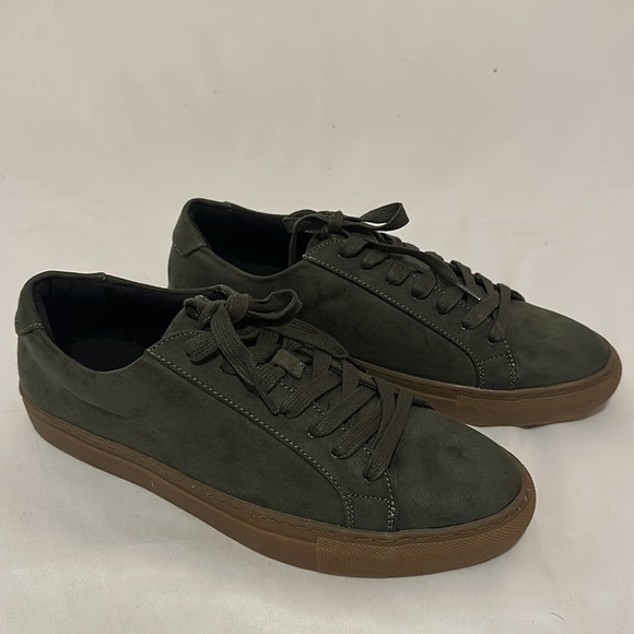 Alfani Men's Grayson Suede Lace-Up Sneakers, Green 8 M - Picture 4 of 8